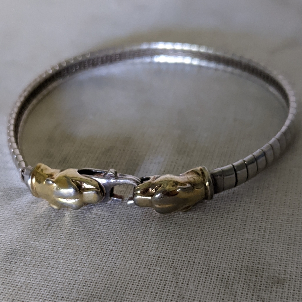 Vintage Milor lion bracelet